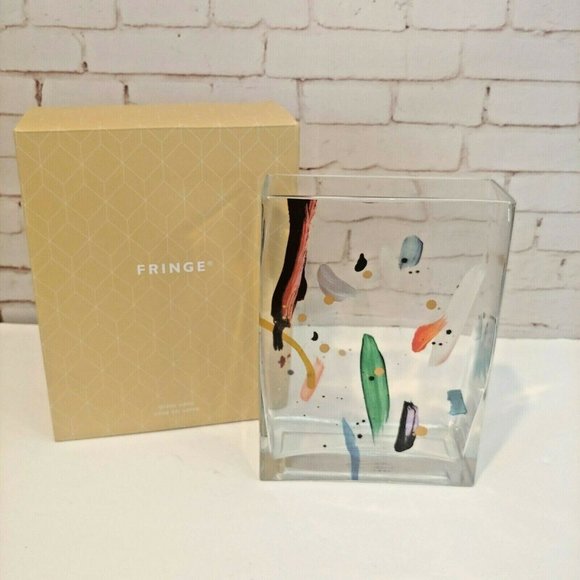 Fringe Studio Accents Fringe Studio Clear Glass Colorful Multicolor